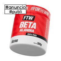 FTW Beta Alanina em Pó 100% Pura Pote 300g